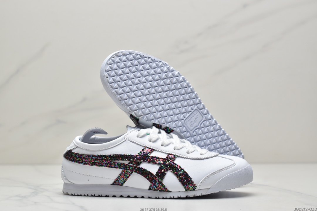 Asics Onitsuka tiger handmade shoes Arthur Onitsuka tiger counter genuine first layer lambskin