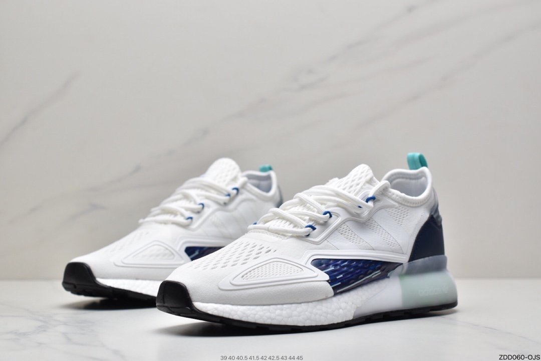 ZX 2K Boost these street classic sneakers with a tech-inspired design H05146