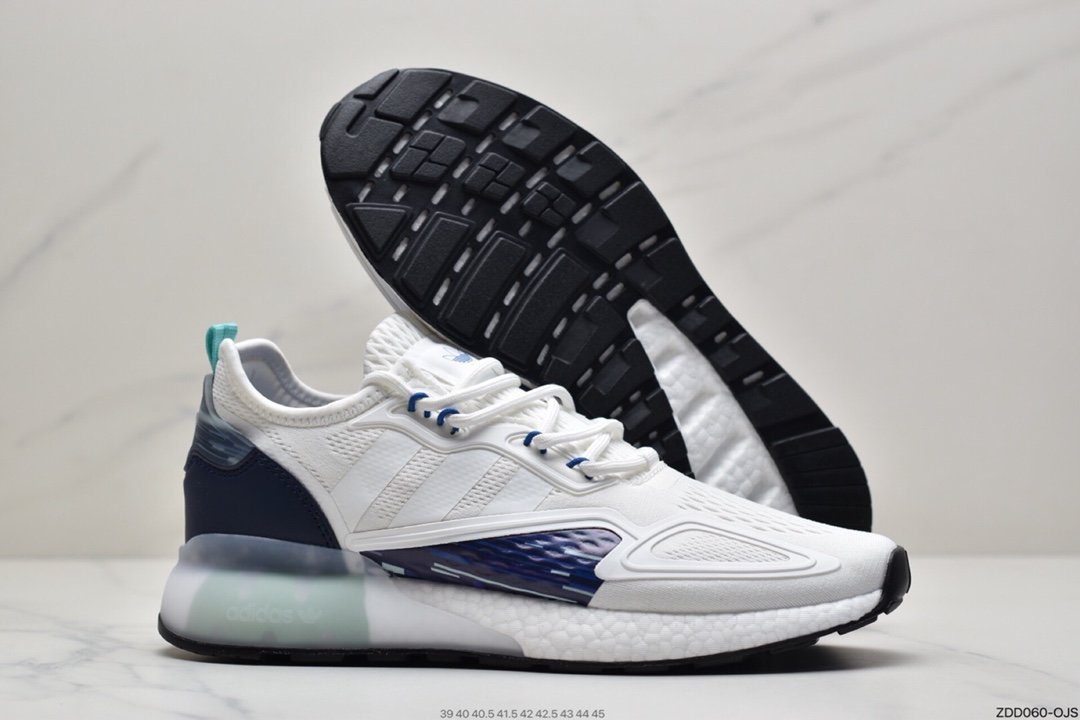 ZX 2K Boost these street classic sneakers with a tech-inspired design H05146