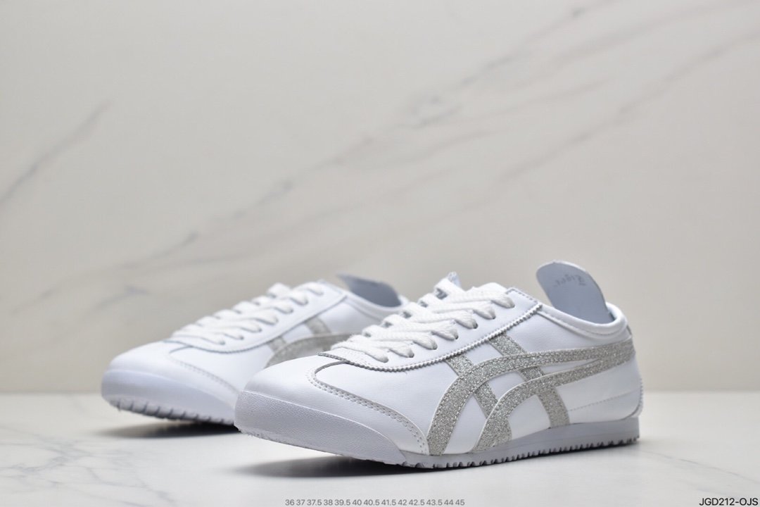 Nissan Classic Veteran - Onitsuka Tiger Mexico 66 Classic Mexico Series Retro Classic Versatile Casual Leather Jogging Shoes