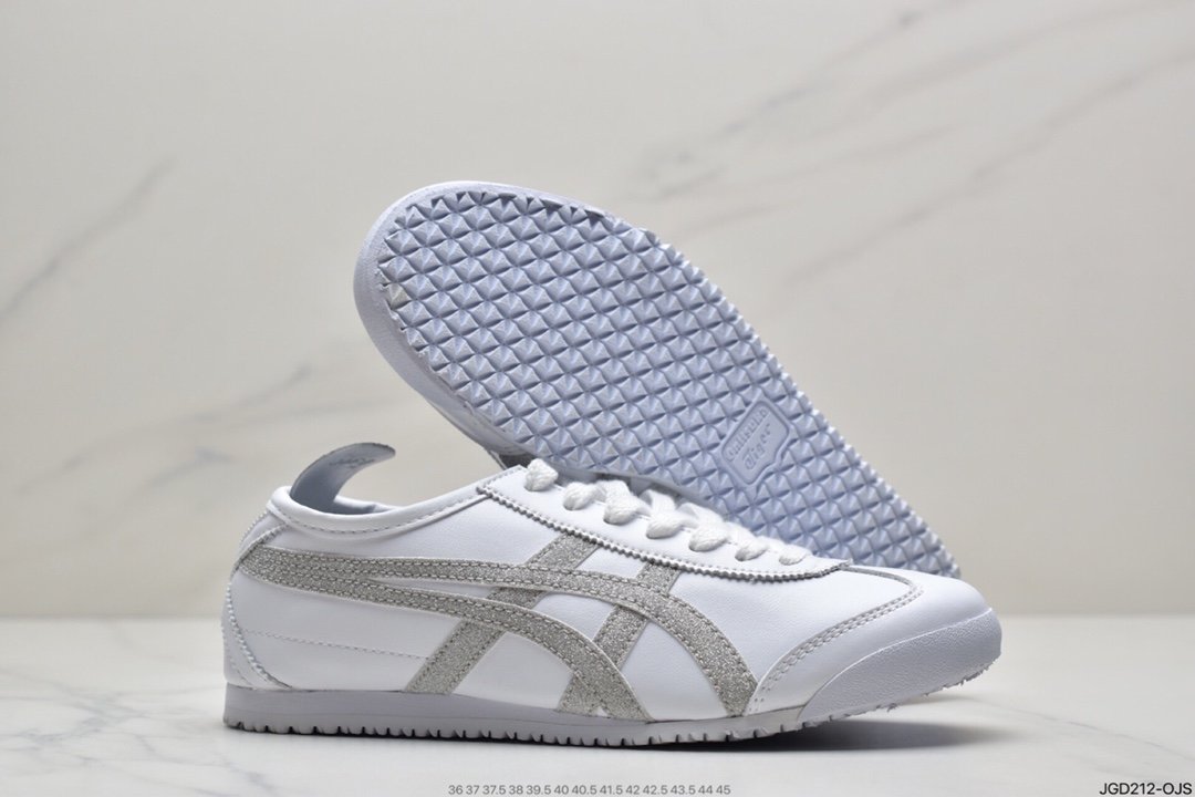 Nissan Classic Veteran - Onitsuka Tiger Mexico 66 Classic Mexico Series Retro Classic Versatile Casual Leather Jogging Shoes