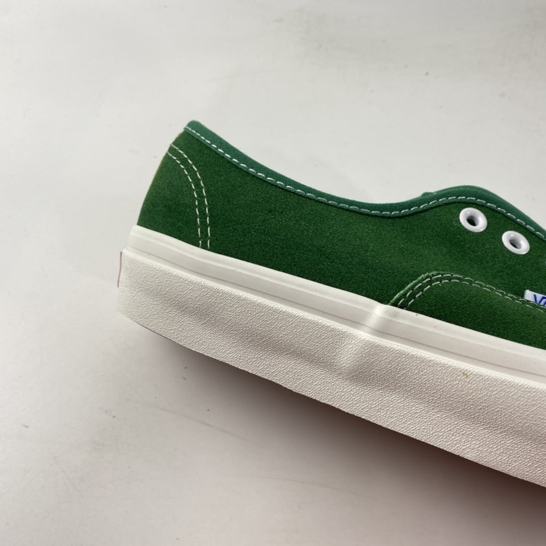 Vans OG Authentic LX Suede Series Vulcanized Sneakers Green VN0A4BV94JG