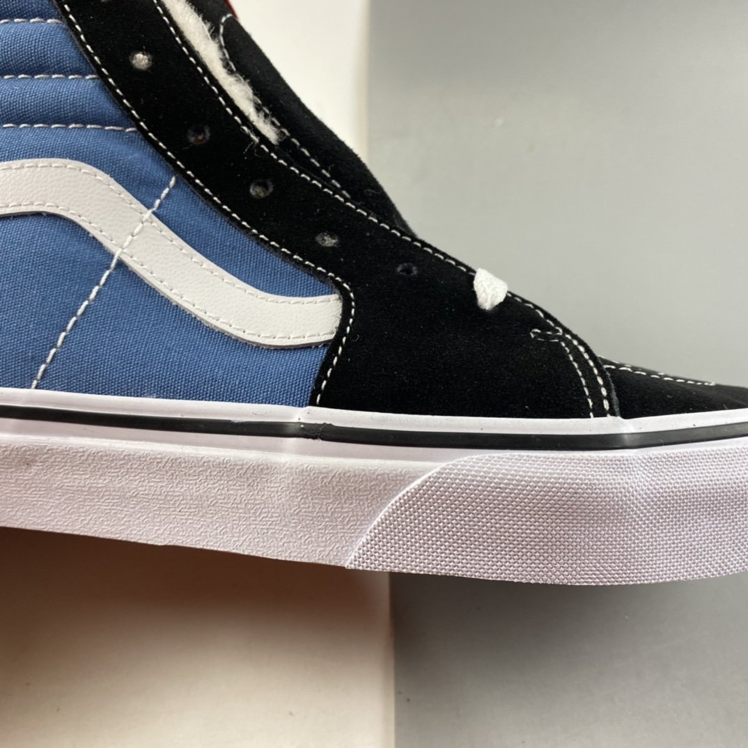 Vans SK8-Hi Navy Blue Classic Collection Velvet VN000D5INVY