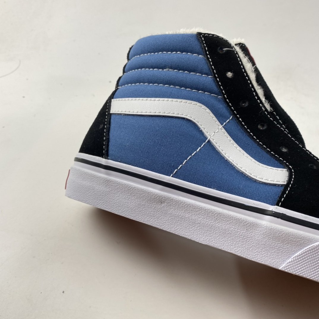 Vans SK8-Hi Navy Blue Classic Collection Velvet VN000D5INVY