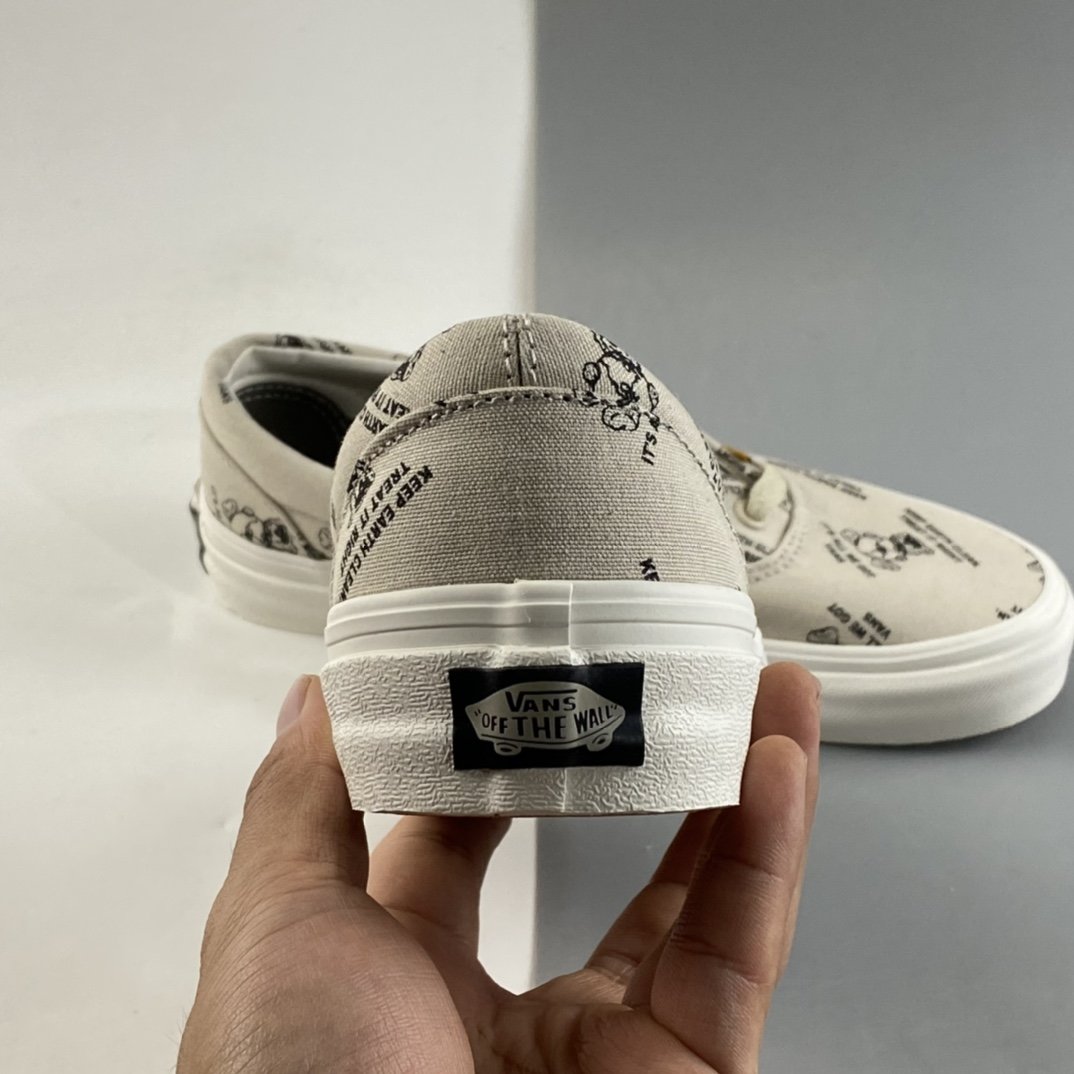 Vans Era Vans official light brown bear protect the earth ERA series VN0A54F19M8