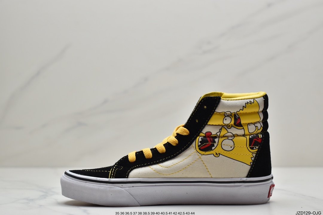 / Vans Vans SK8-Hi 38 DX Anaheim Factory Anaheim High Canvas Casual Sports Vulcanized Skateboard Shoes