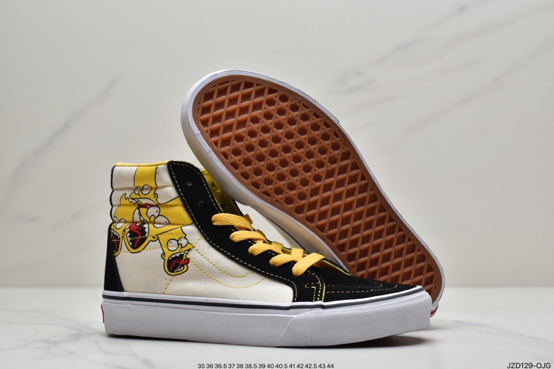 / Vans Vans SK8-Hi 38 DX Anaheim Factory Anaheim High Canvas Casual Sports Vulcanized Skateboard Shoes