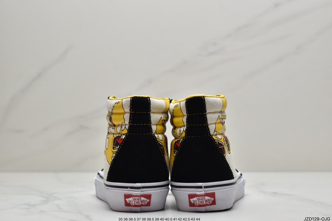 / Vans Vans SK8-Hi 38 DX Anaheim Factory Anaheim High Canvas Casual Sports Vulcanized Skateboard Shoes