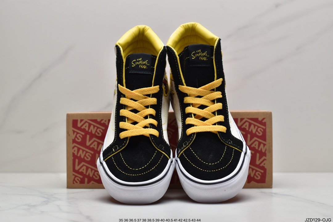 / Vans Vans SK8-Hi 38 DX Anaheim Factory Anaheim High Canvas Casual Sports Vulcanized Skateboard Shoes