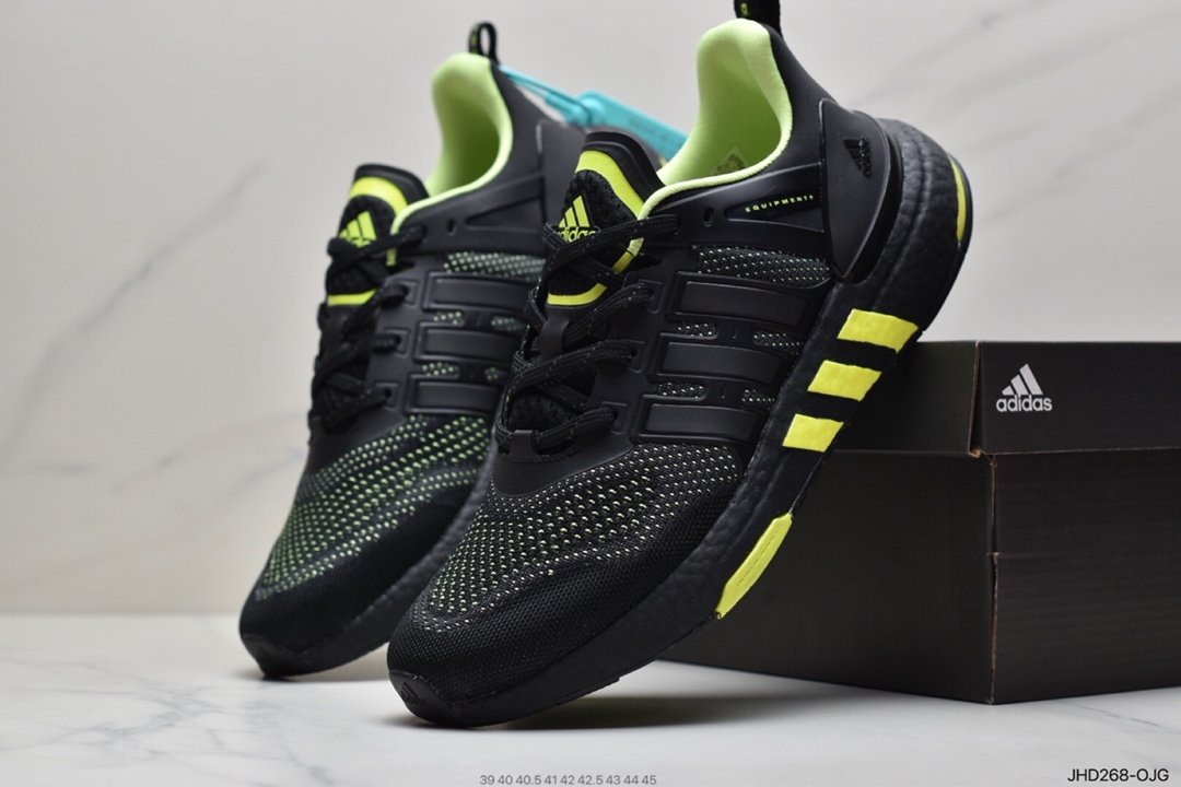 adidasEQUIPMENT+ sneakers BOOST cushioning breathable casual sneakers running shoes H02759