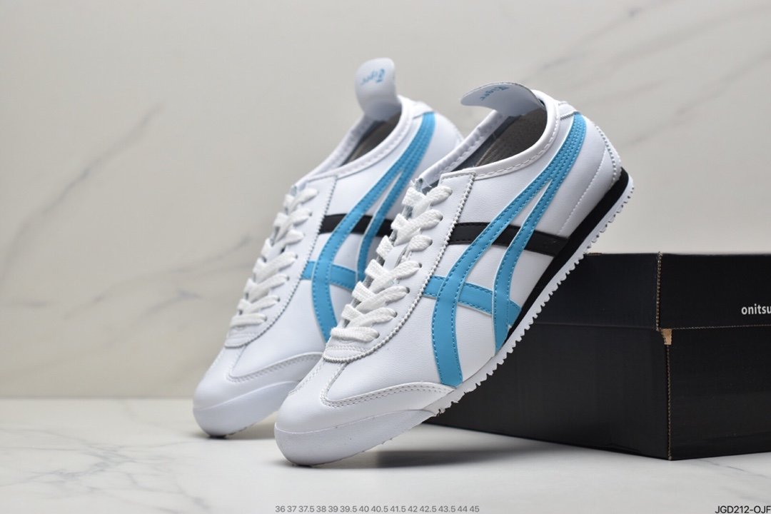 Nissan Classic Veteran - Onitsuka Tiger Mexico 66 Classic Mexico Series Retro Classic Versatile Casual Leather Jogging Shoes