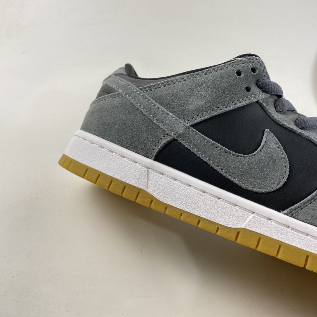 NIKE SB Dunk Low Dark Grey Smog Wolf Grey Dunk Series Retro Low Top Casual Sports Skateboard Shoes AR0778-001