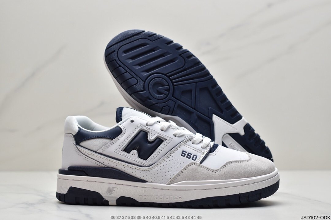 New Balance BB550 series classic retro low-top casual sports basketball board shoes BB550WA1