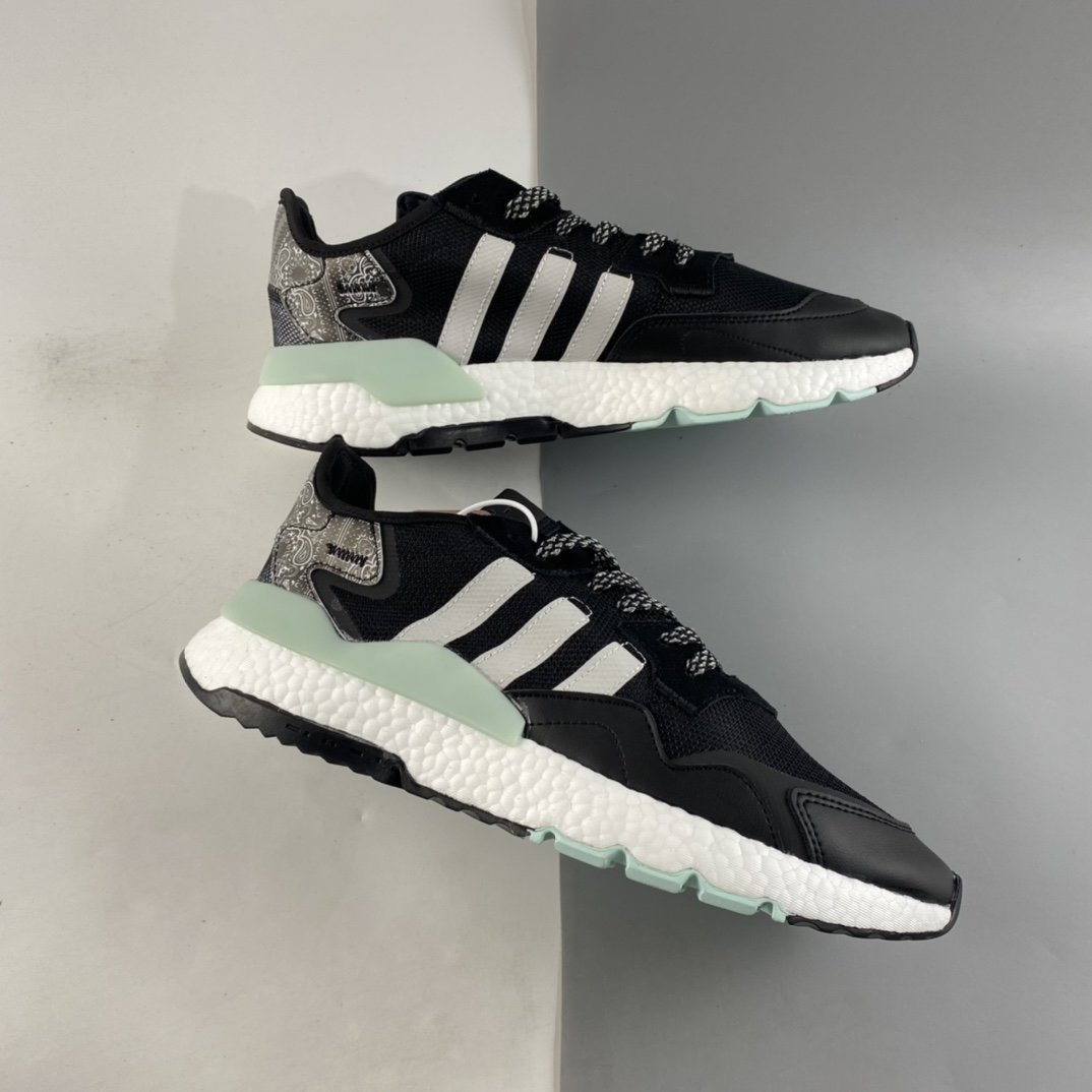 Adidas Nite Jogger 2021 Boost Nightcrawler Retro Running Shoes FW6687