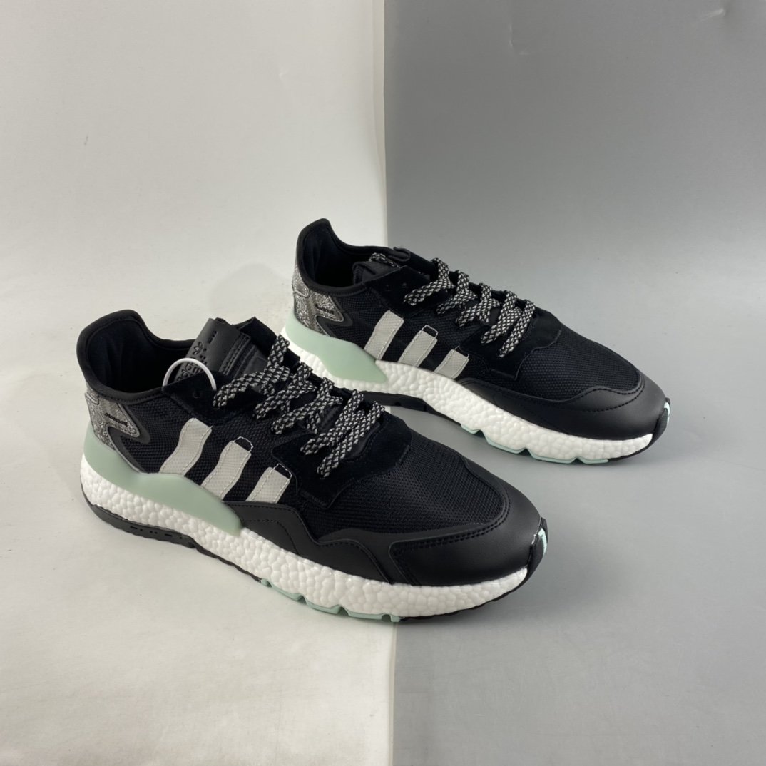 Adidas Nite Jogger 2021 Boost Nightcrawler Retro Running Shoes FW6687