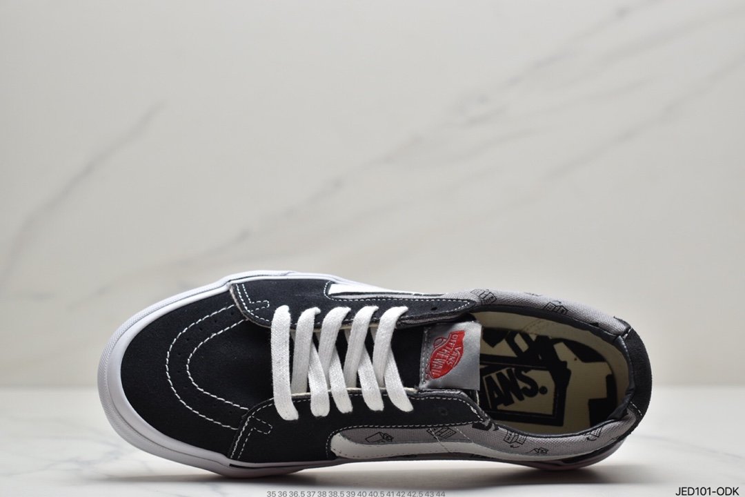 Vans Suede Sk8-Low Grey Black Checkerboard Gevans Official VN0A4UUK4W7