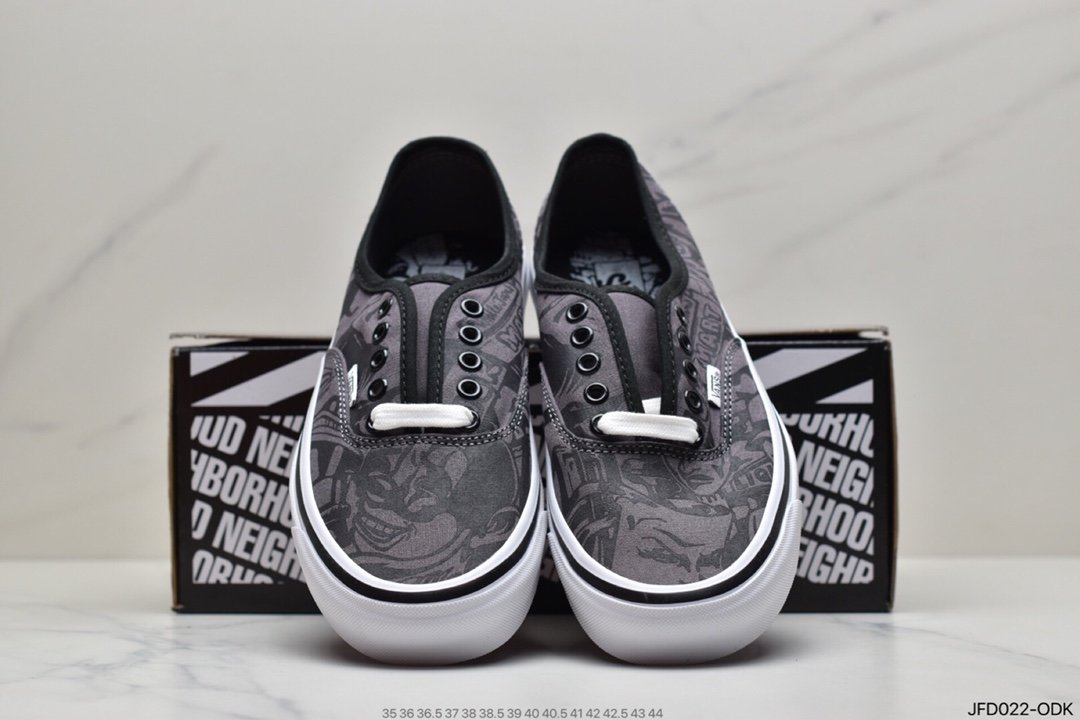 VANS Vance Vault high-end Authentic men's and women's first year retro canvas shoes VN0A38ENOAK