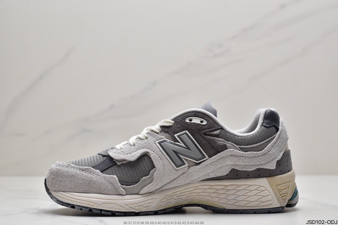 New Balance 2002R Protection Pack Irregular Cut Deconstructed Sports Running Shoes M2002RDB