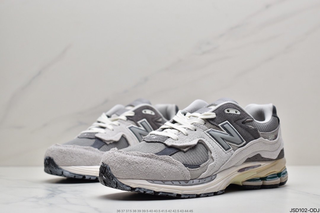 New Balance 2002R Protection Pack Irregular Cut Deconstructed Sports Running Shoes M2002RDB