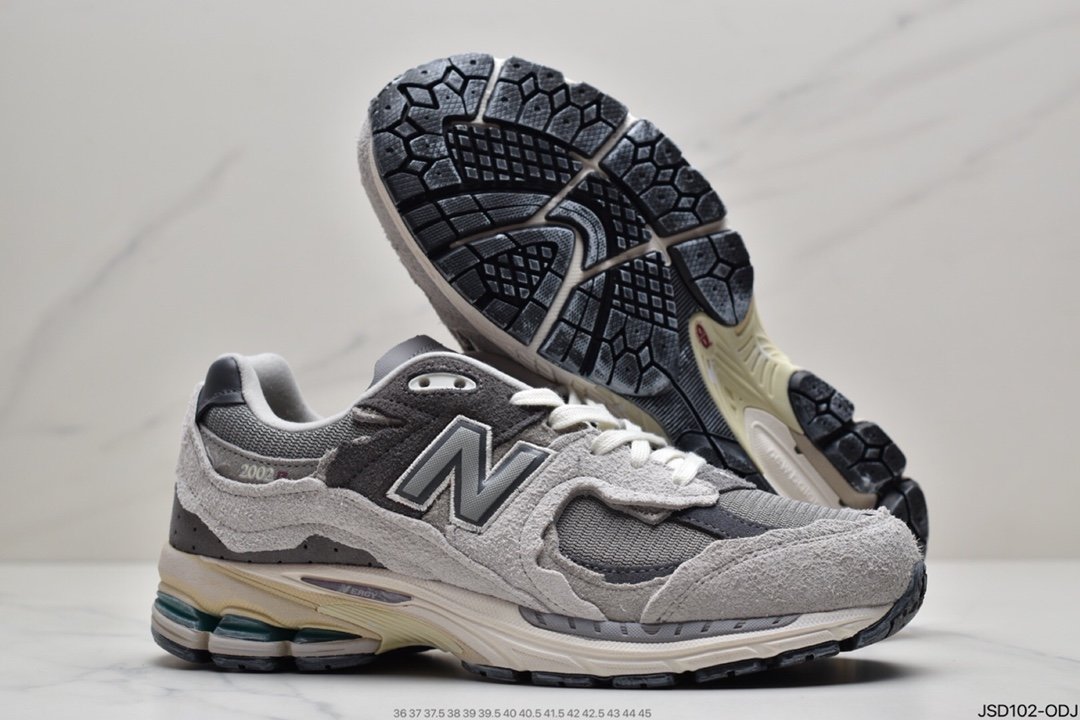 New Balance 2002R Protection Pack Irregular Cut Deconstructed Sports Running Shoes M2002RDB