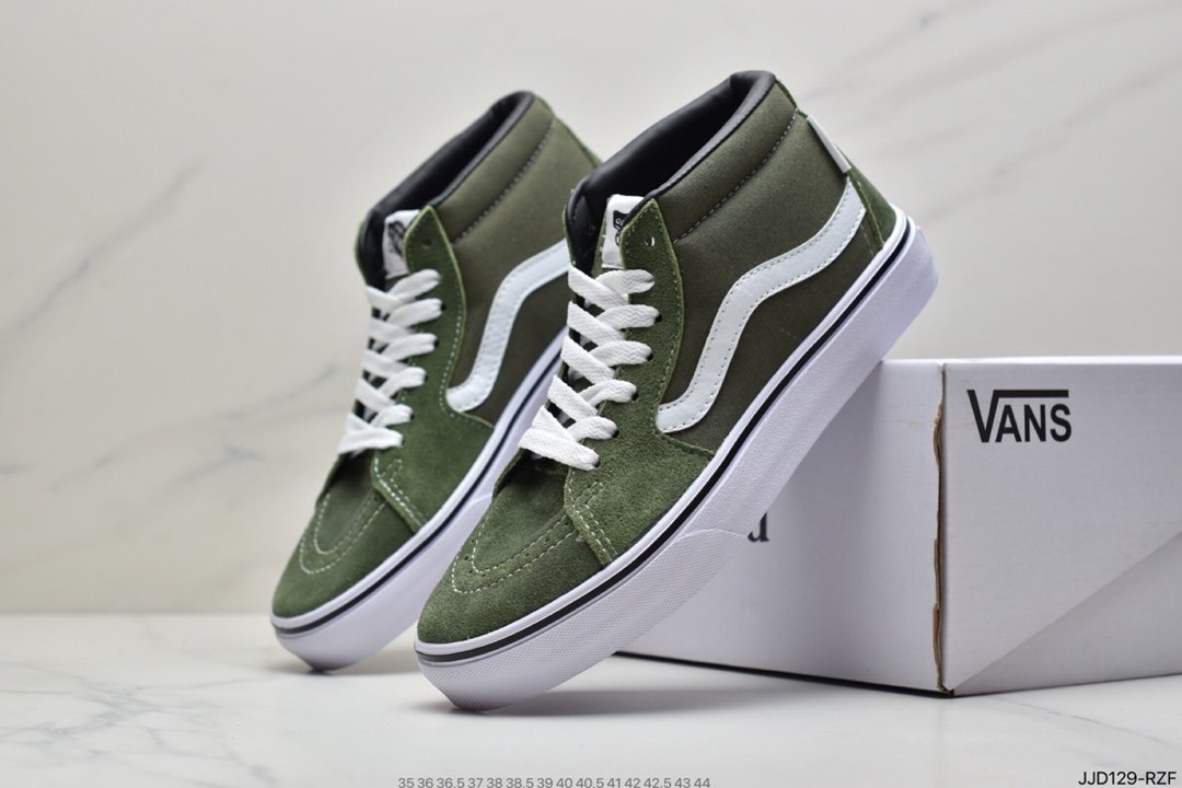 Vans VANS Sk8-Mid Pro classic middle help men's and women's casual sports shoes