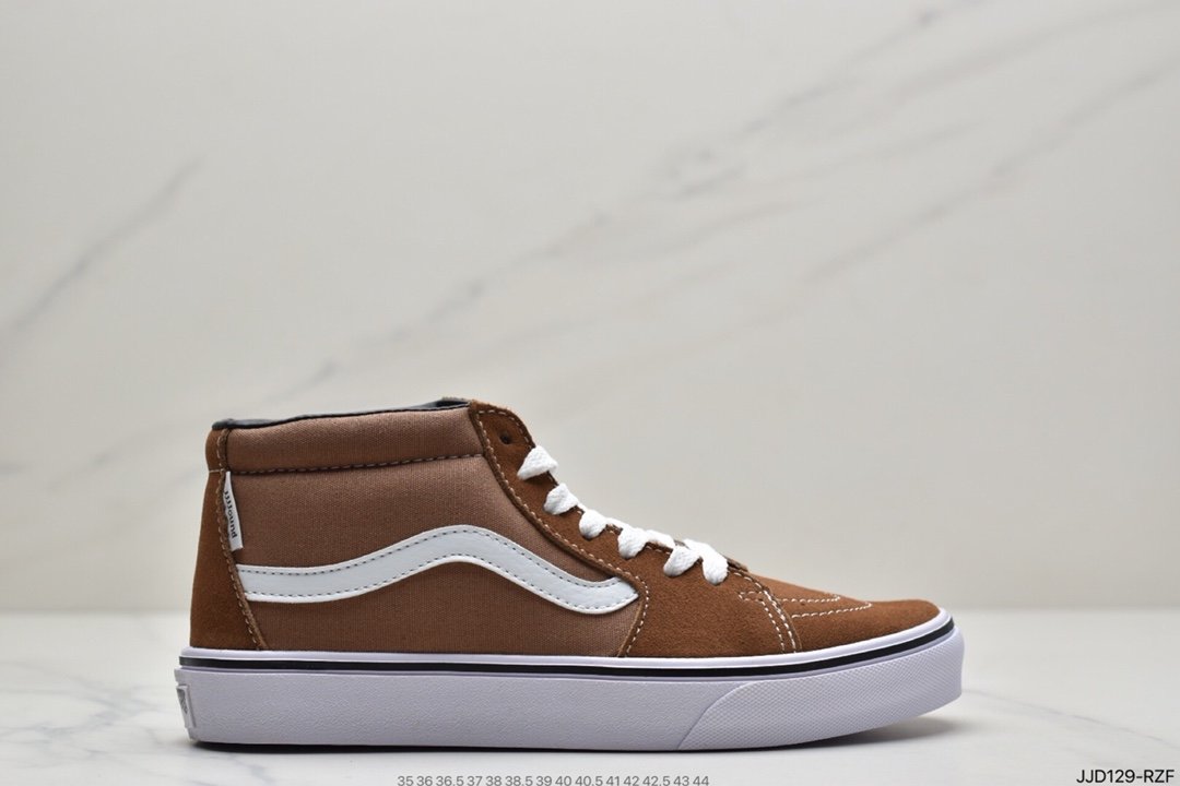 Vans VANS Sk8-Mid Pro classic middle help men's and women's casual sports shoes