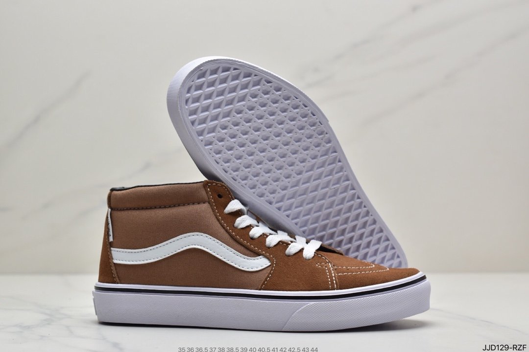 Vans VANS Sk8-Mid Pro classic middle help men's and women's casual sports shoes