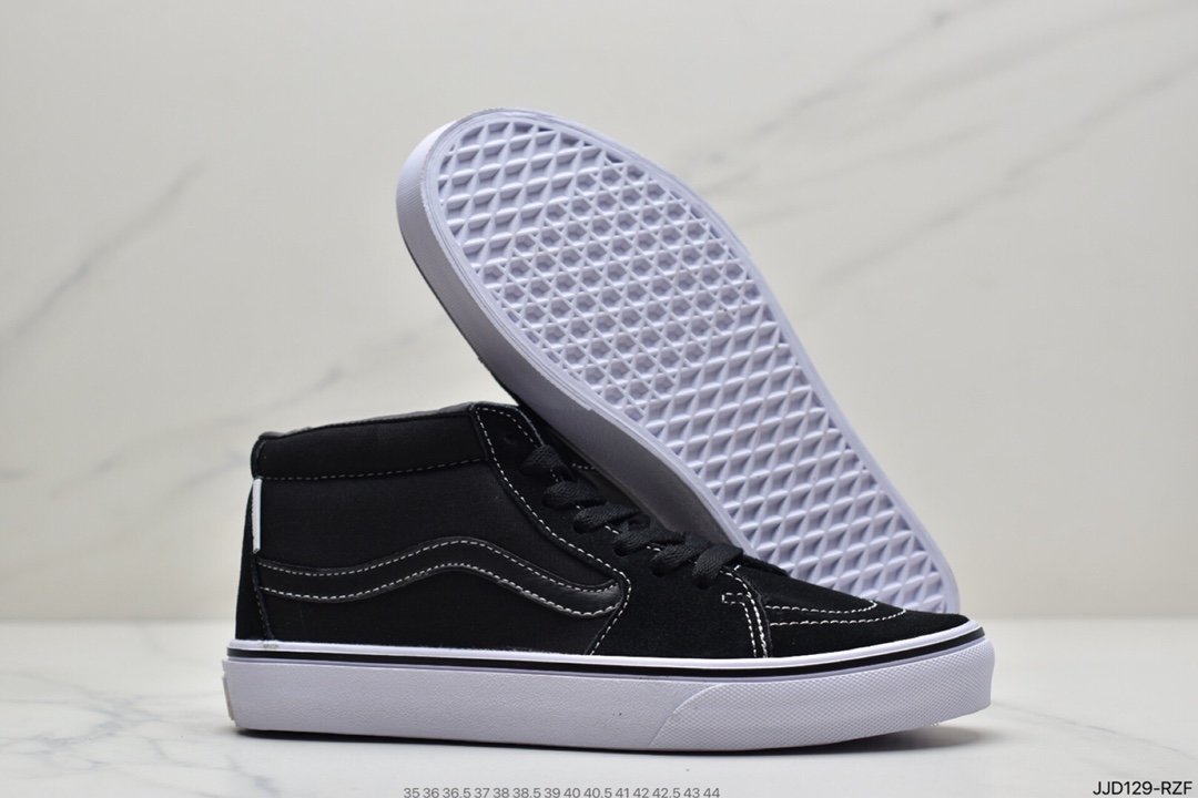 Vans VANS Sk8-Mid Pro classic middle help men's and women's casual sports shoes