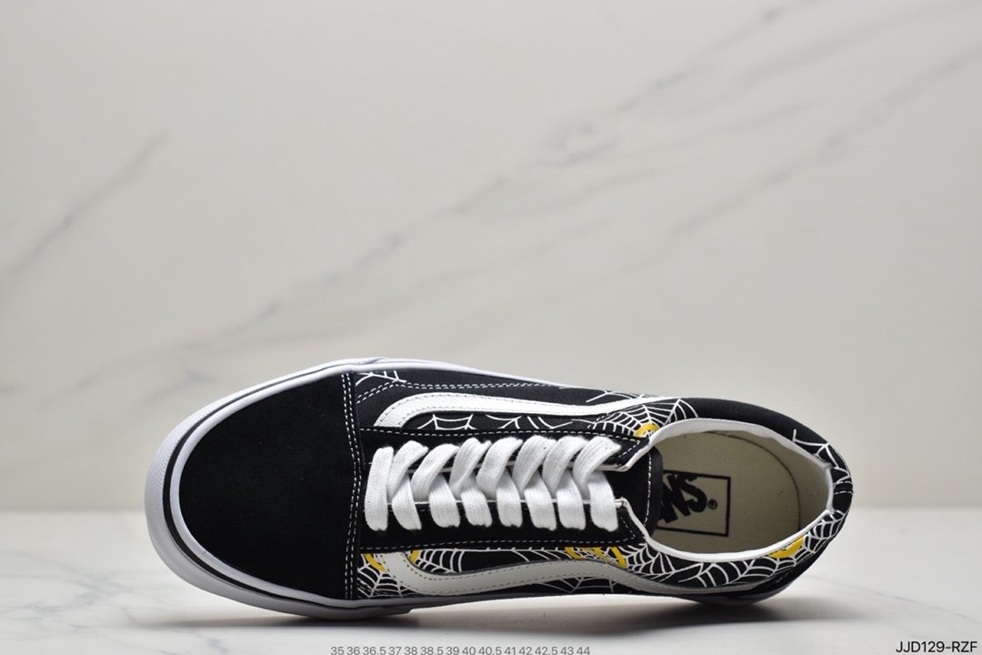 VANS Old Skool fashion all-match wear-resistant non-slip low-top vulcanized sole canvas shoes