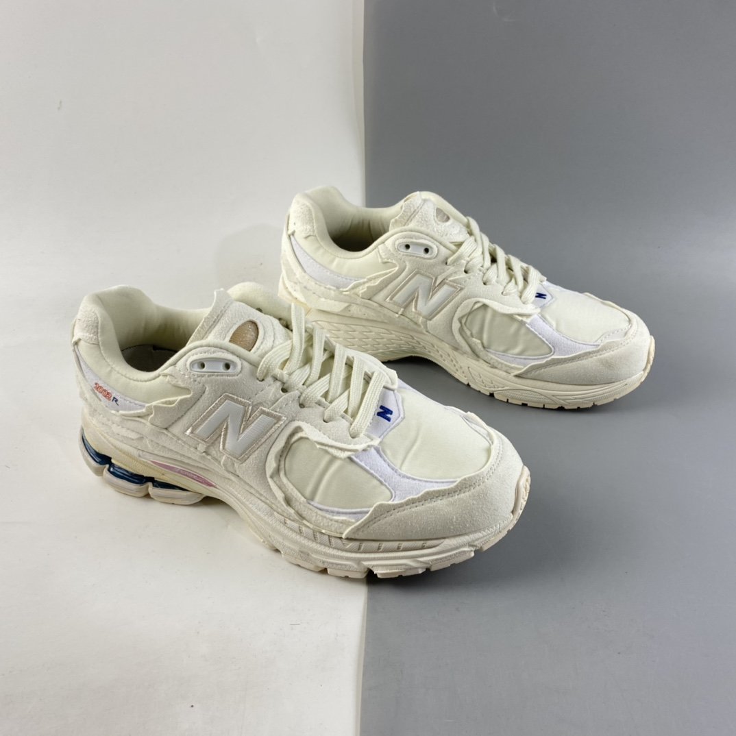 New Balance 2002R Protection Pack Irregular Cut Deconstructed Sports Running Shoes M2002RDC