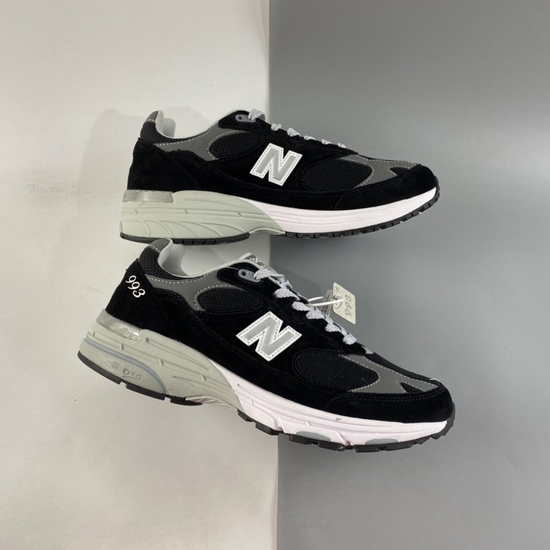 New Balance NB Made In USA M993 Series Running Shoes MR993BK