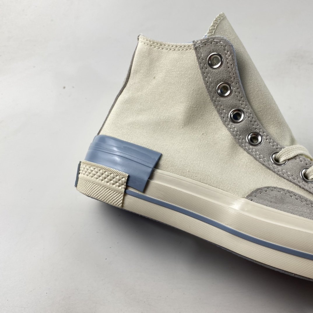 Converse 1970s autumn and winter new leather stitching deconstruction 173100C