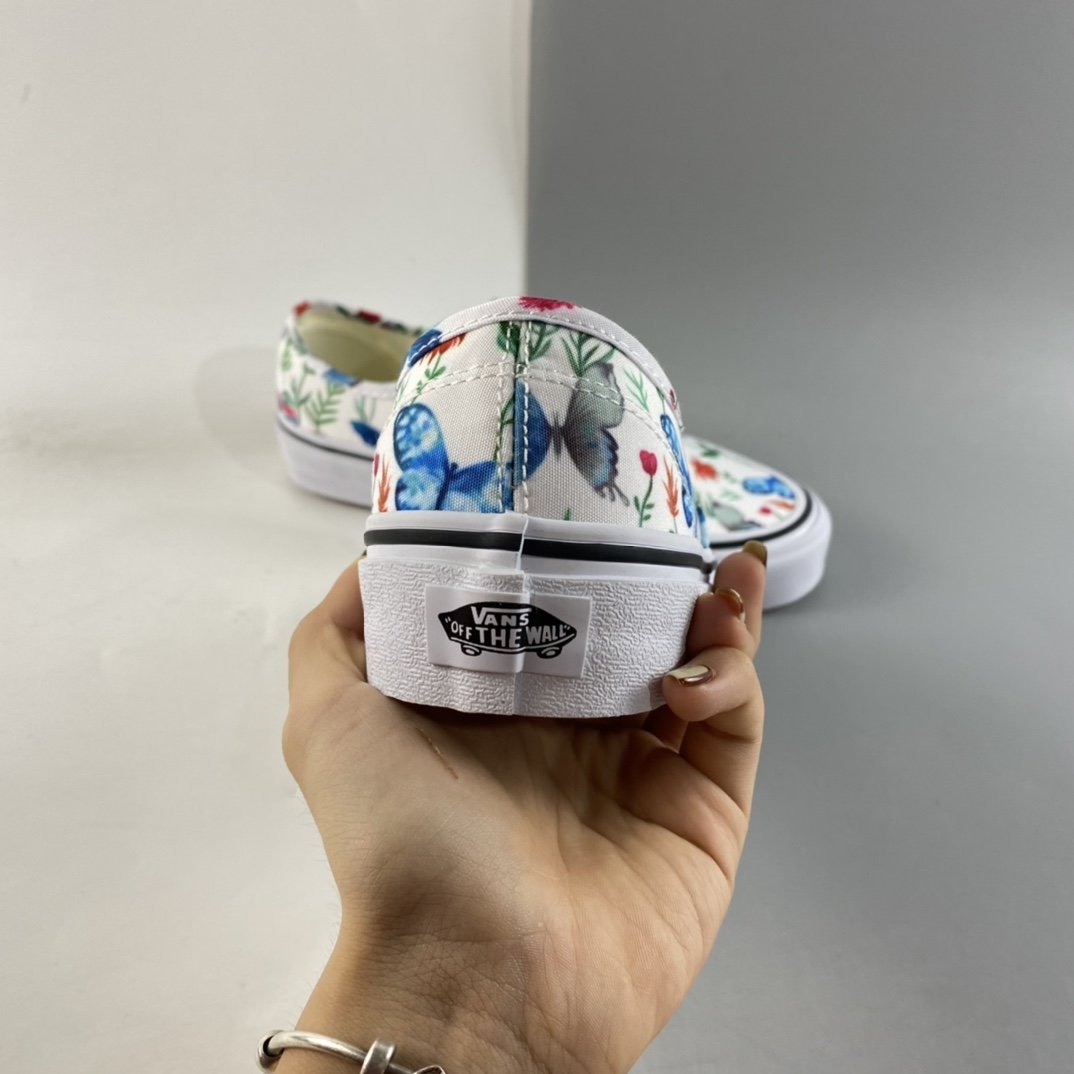 Vans Authentic Butterfly Pattern Drawing VN0A5HZSUC0