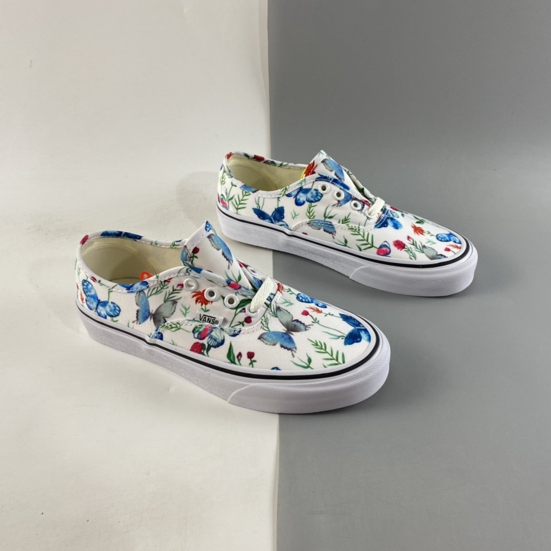 Vans Authentic Butterfly Pattern Drawing VN0A5HZSUC0