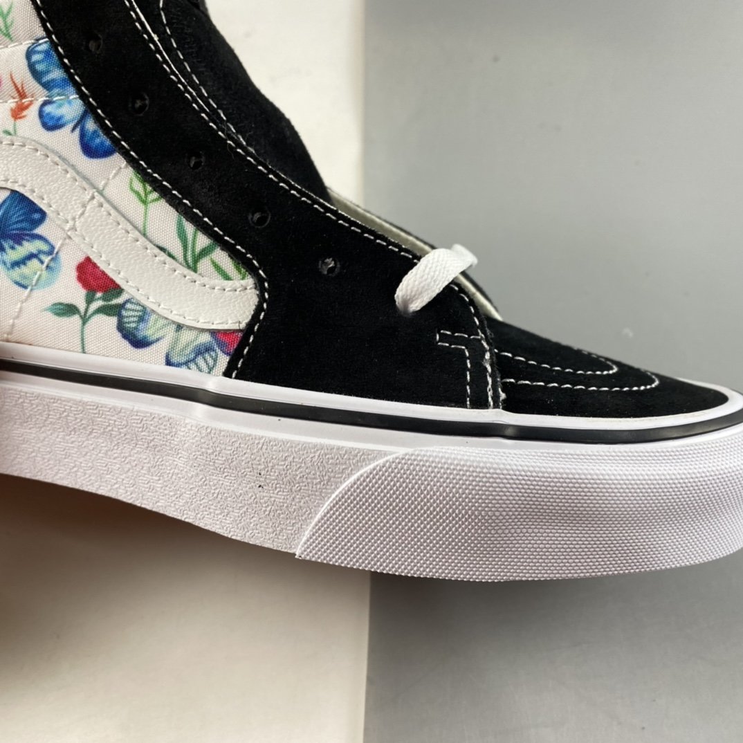 Vans SK8-Hi Butterfly Pattern Drawing VN0A5HXVUCO