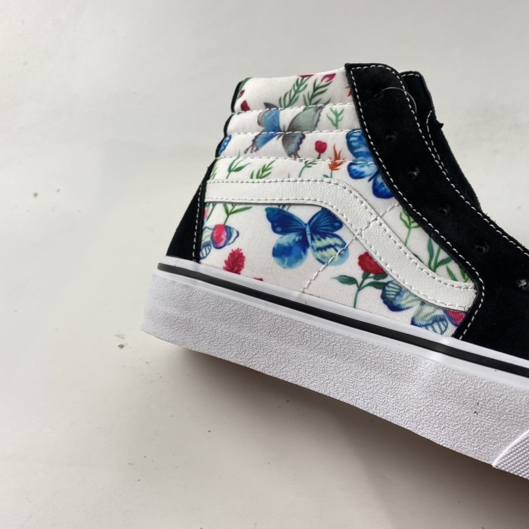 Vans SK8-Hi Butterfly Pattern Drawing VN0A5HXVUCO