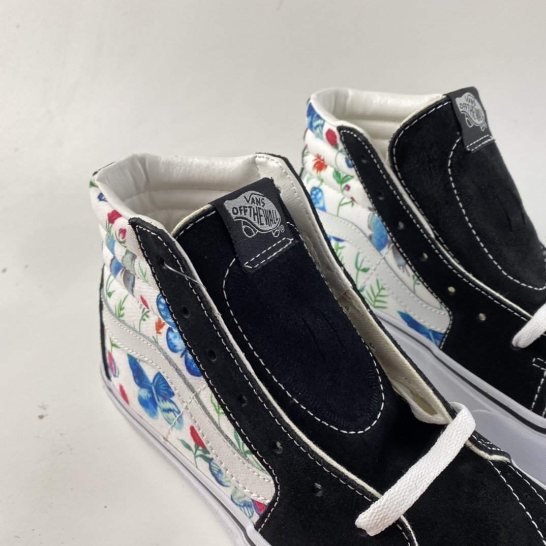 Vans SK8-Hi Butterfly Pattern Drawing VN0A5HXVUCO