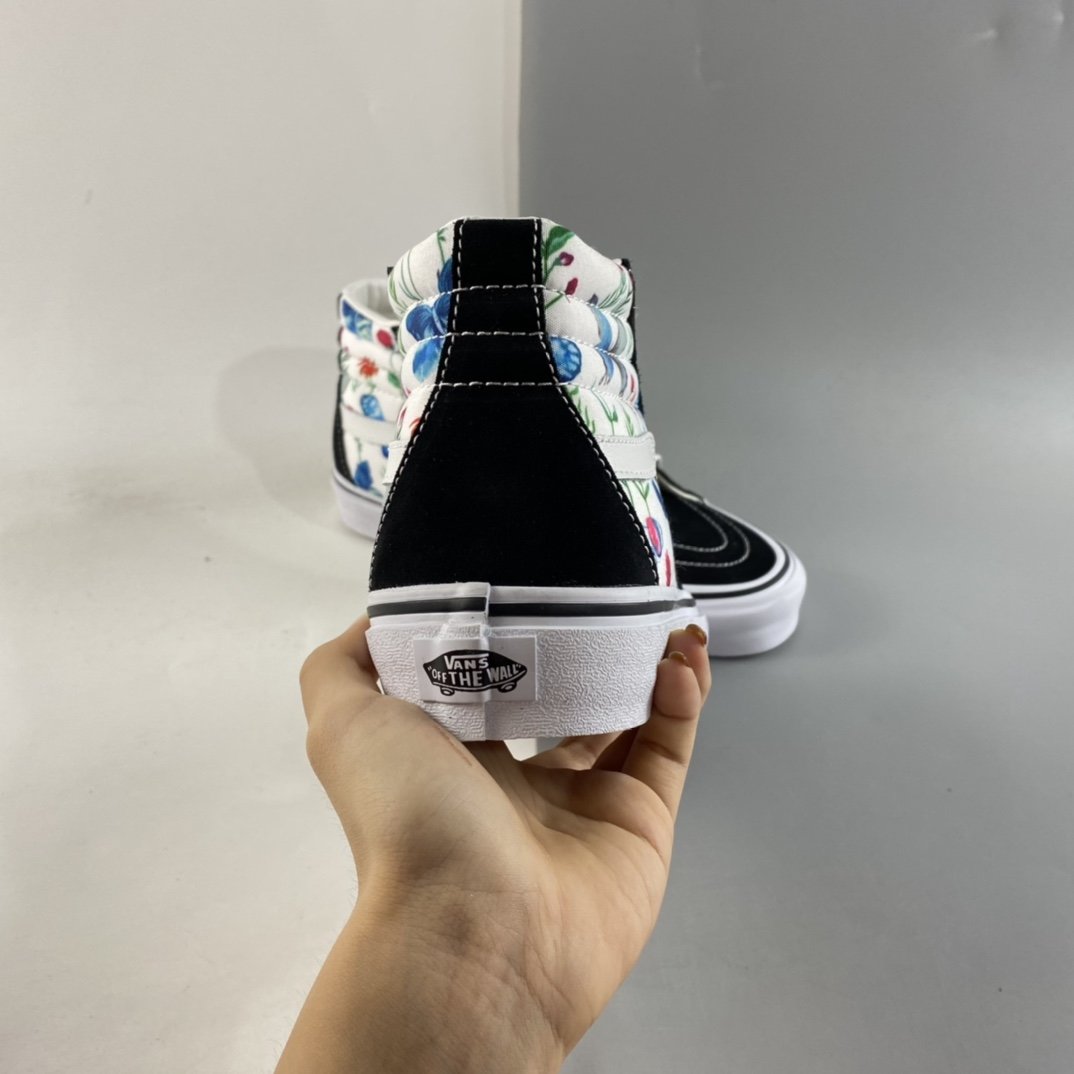 Vans SK8-Hi Butterfly Pattern Drawing VN0A5HXVUCO