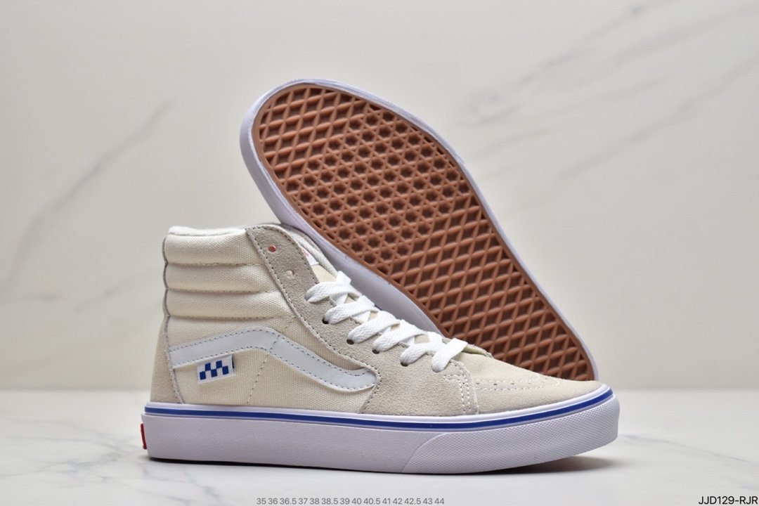 Vans VANS Sk8-Mid Pro classic middle help men's and women's casual sports shoes