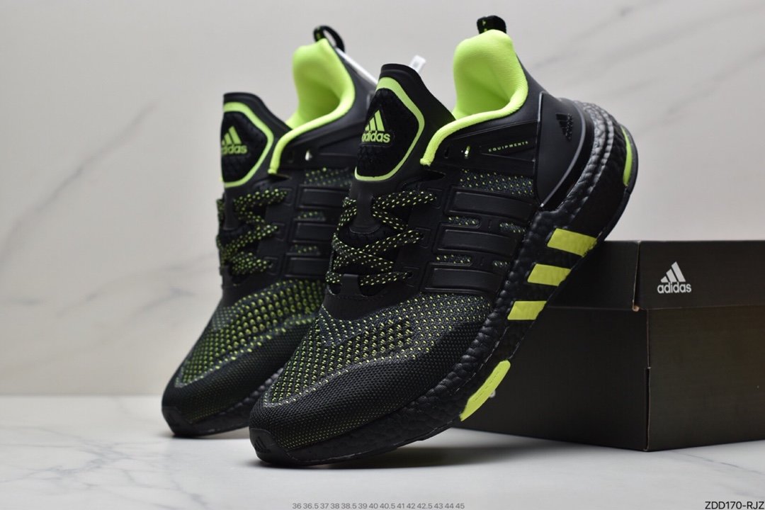 adidasEQUIPMENT+ sneakers BOOST cushioning breathable casual sneakers running shoes H02759