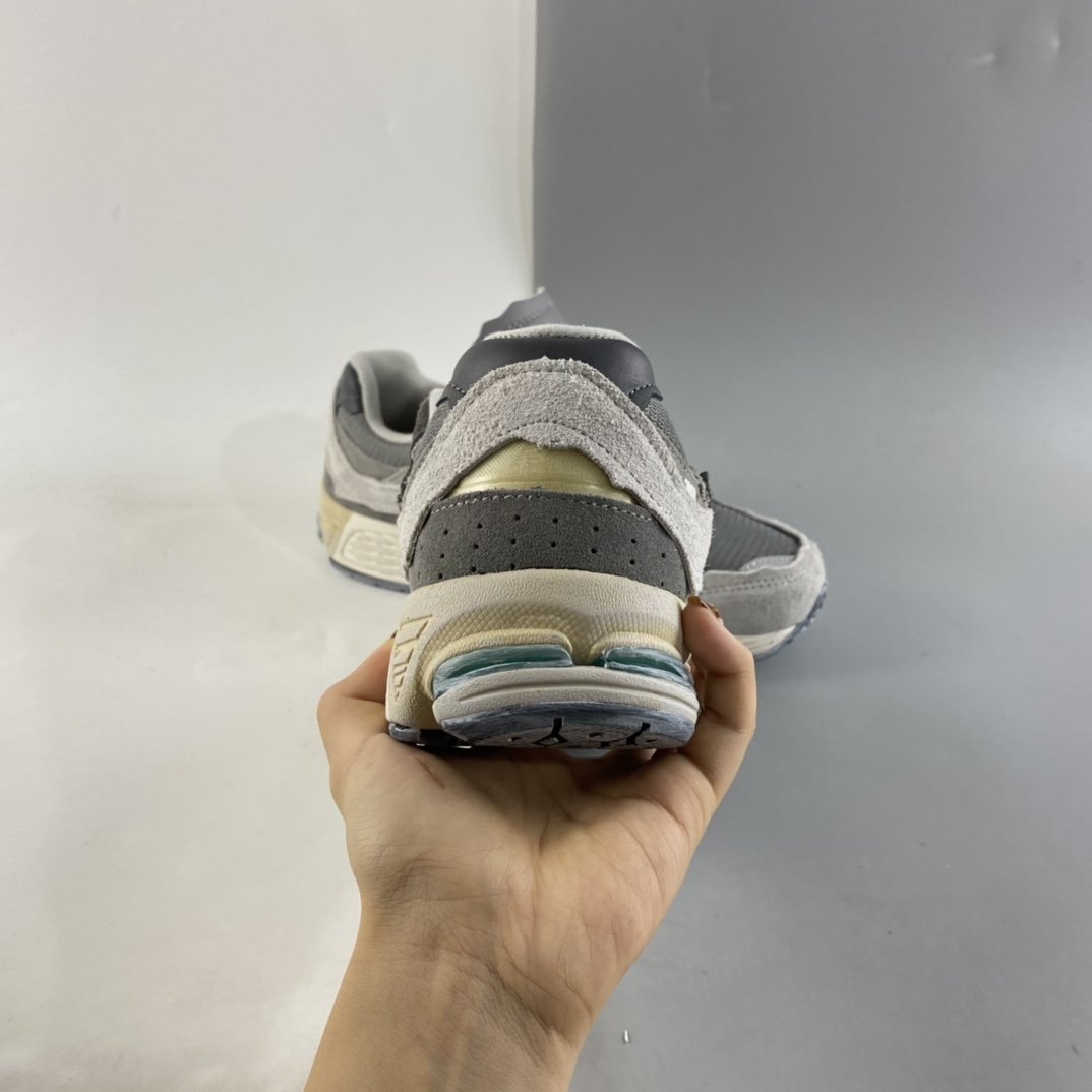 New Balance ML2002 Series Retro Dad Style Casual Sports Jogging Shoes ”Clouds, Rain and Ashes” M2002RDA