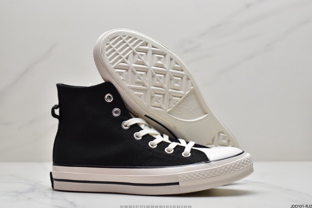 ESSENTIALS x Converse Chuck Taylor All Star 1970s”Grey”Re-engraved high-top canvas sneakers 167954C