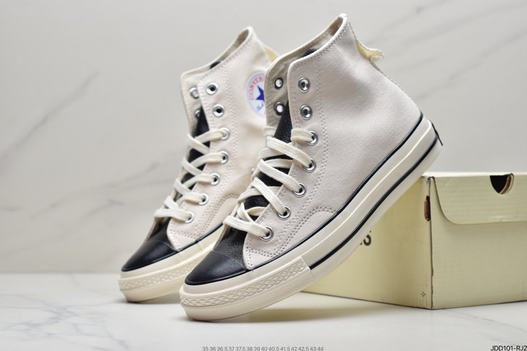 ESSENTIALS x Converse Chuck Taylor All Star 1970s”Grey”Re-engraved high-top canvas sneakers 167954C