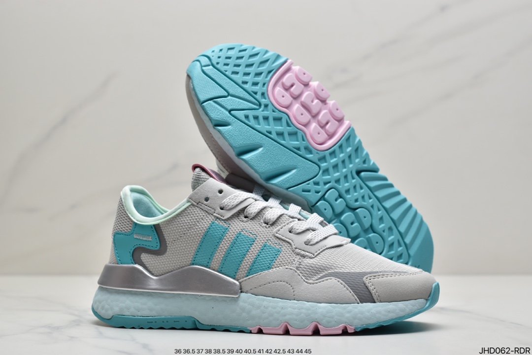 Adidas Nite Jogger 2019 boost retro casual sports running shoes FZ3661