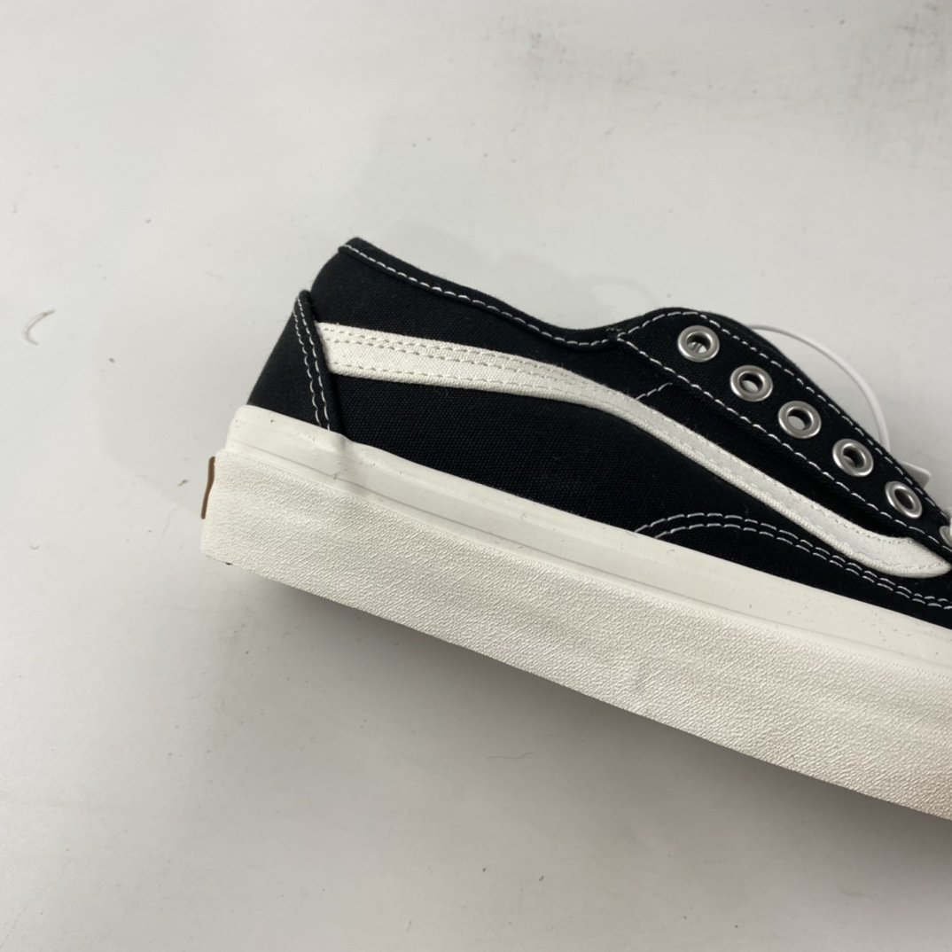 VANS Old Skool TAPERED Vans 2021 black and white classic low-top canvas shoes VN0A54F49FN