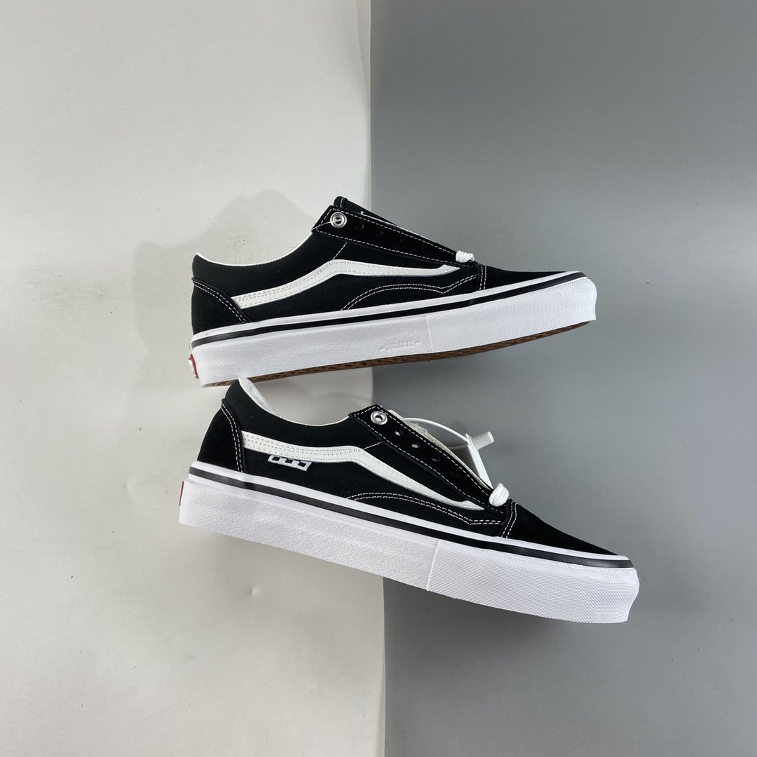 Vans Skate Classics Old Skool Black and White Classic Skateboard Shoes VN0A5FCBY28