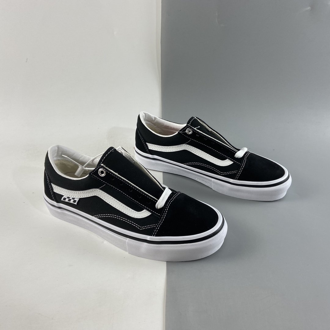 Vans Skate Classics Old Skool Black and White Classic Skateboard Shoes VN0A5FCBY28