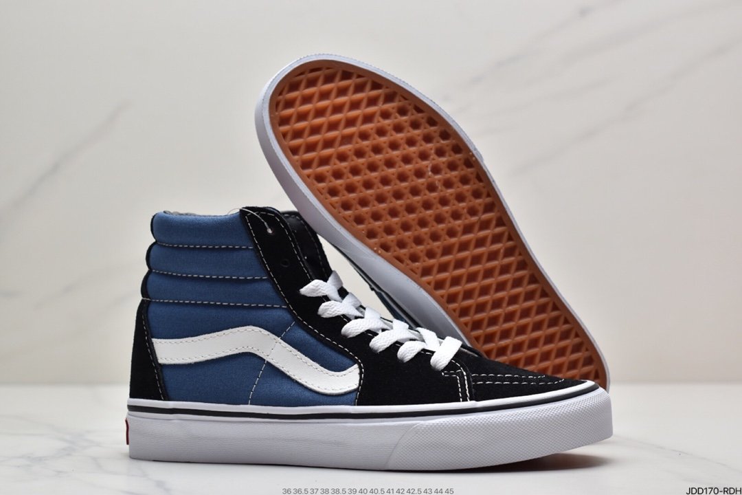 VANS SK8-HI Classic Hi-Low Vulcanized Casual Sports Canvas Sneakers