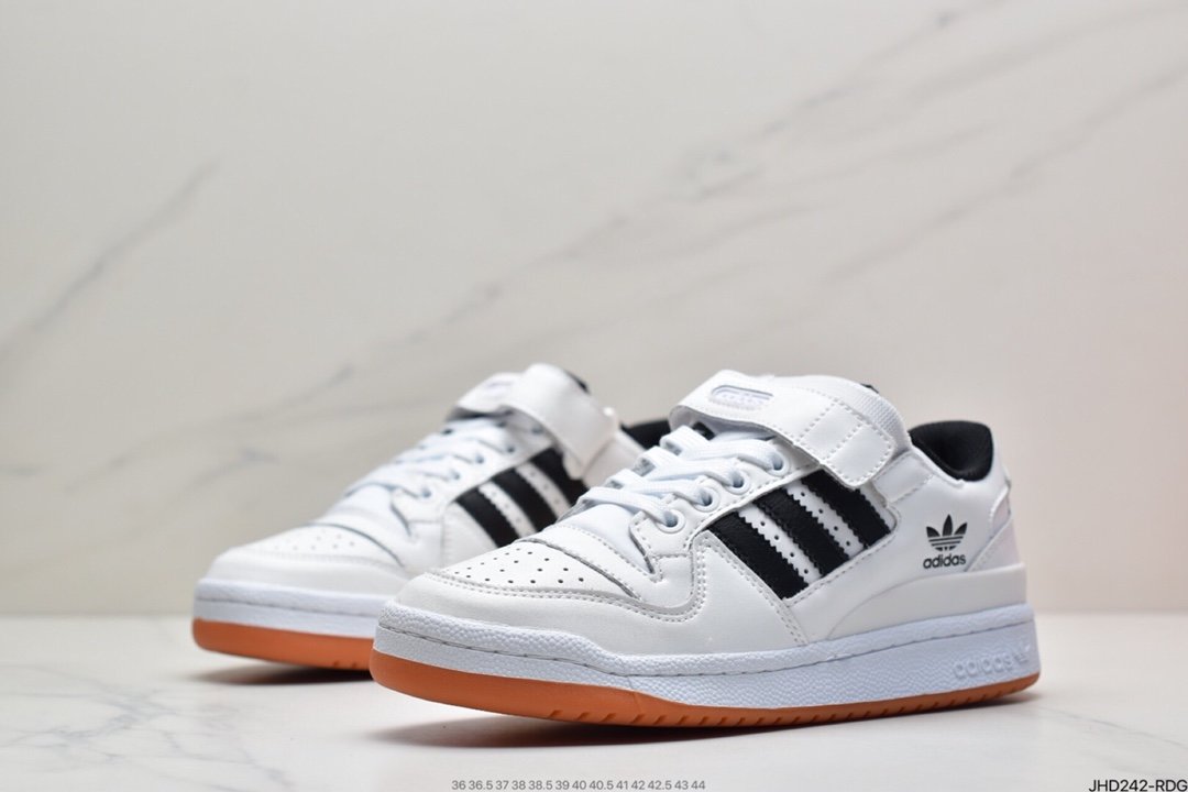 Adidas Forum 84 Low OG ”Bright Blue” White and Blue Low Top All-match Trend Casual Sports Sneakers S23764