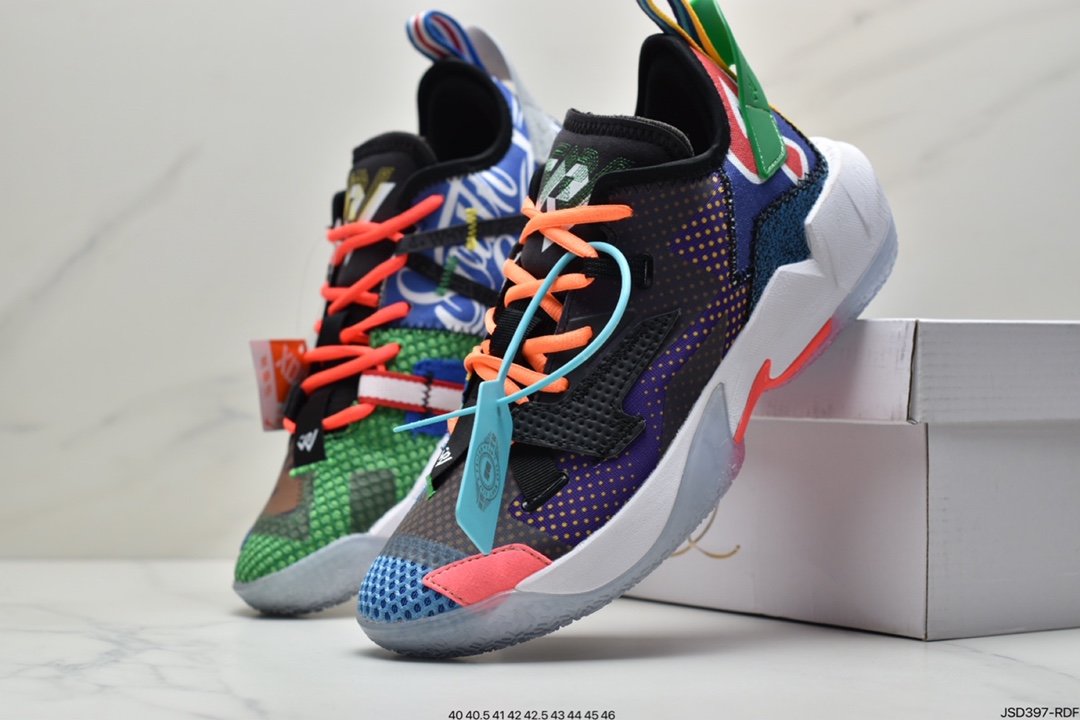 Jordan Air Jordan Why Not Zer0.4PF Westbrook 4 stitching casual sports basketball sneakers DD1133-103